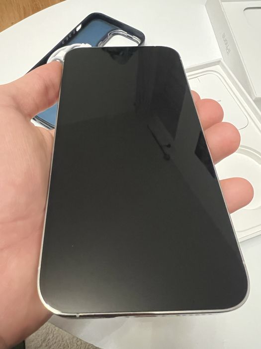 iPhone 14 Pro Max 128GB Silver 95% Kondycji Baterii Jak Nowy