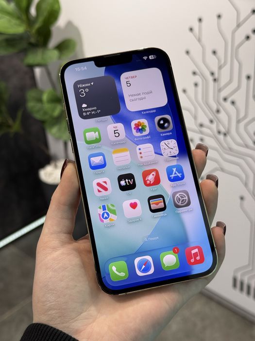 iPhone 13 Pro Max • Gold • 256GB • 100%Акб • Оплата частинами