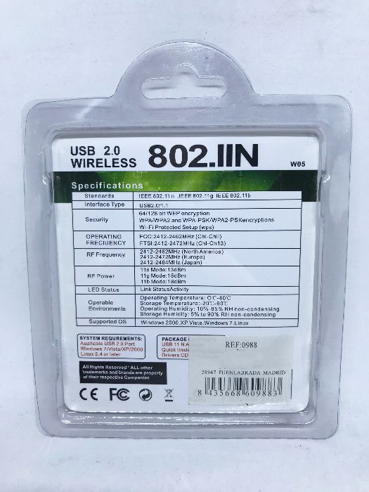 USB Wireless Adapter / USB Wi-Fi Adapter - New64730204996993122