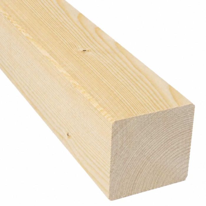 Kantówka Kantówki Listwa Drewniana 45x45 mm 240cm Drewno Konstrukcyjne Świerkowa Heblowana Sucha Zaoblona