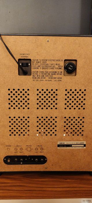 Magnetofon szpulowy AKAI GX-600D 4 Track steteo