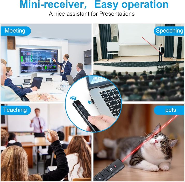 Лазерна указка презентер клікер для презентацій Wireless Prese