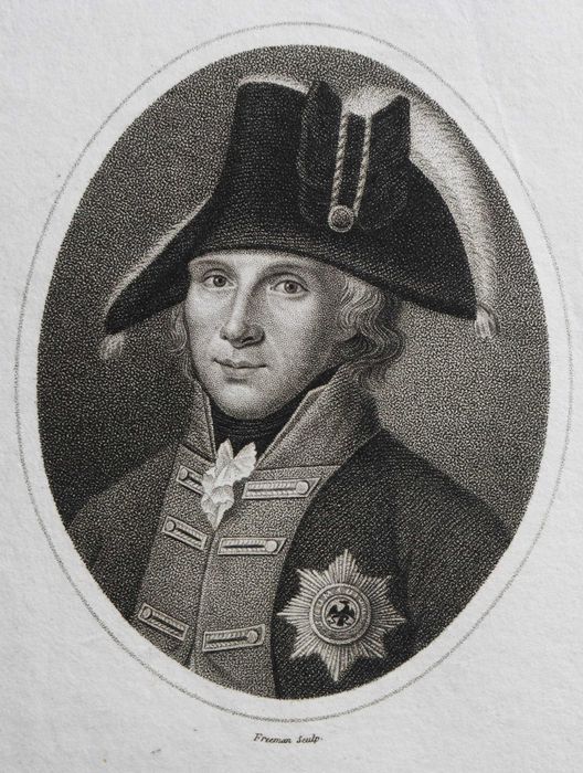Frederico Guilherme III, Rei da Prússia, gravura de Freeman, 1807