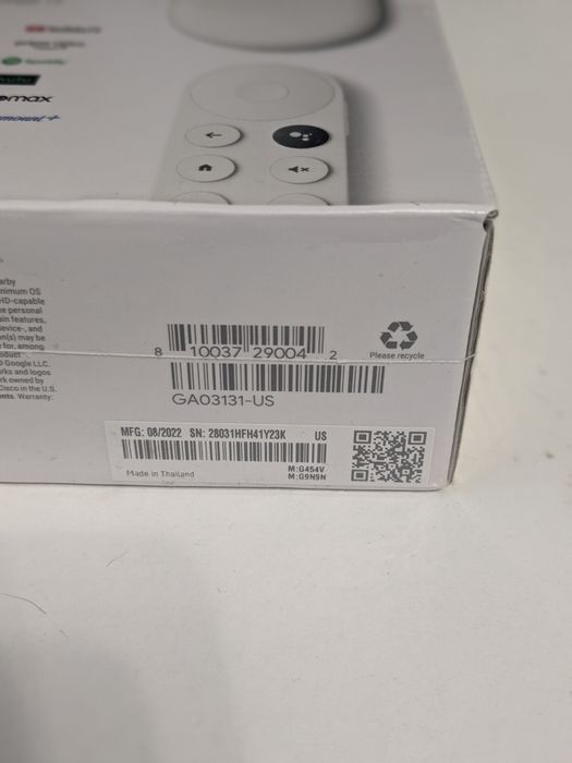 Chromecast HD Google TV приставка