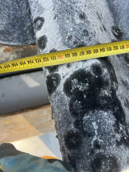 Шифер 6ти хвильовий б/у в відмінному стані знятий з даху