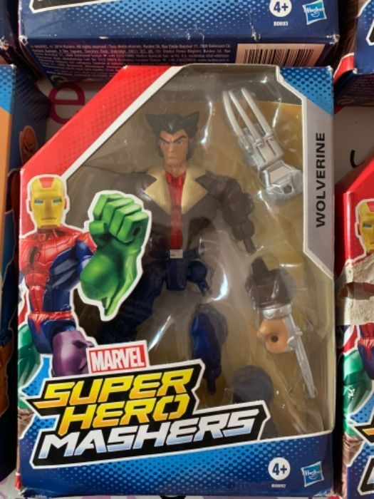Super Hero Mashers - Wolverine, Groot e outros