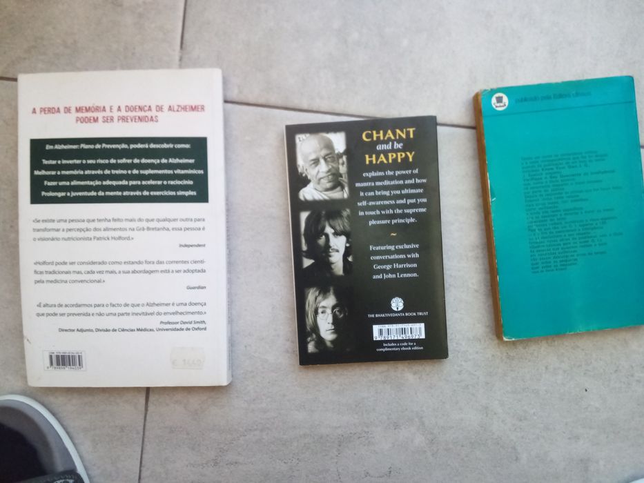 Livros Meditação e Teste de QI