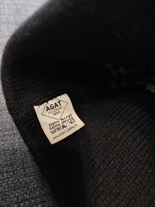 Czapka damska z daszkiem, pepitka