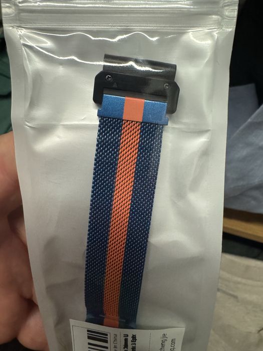 Pulseira milanesa Garmin 22mm