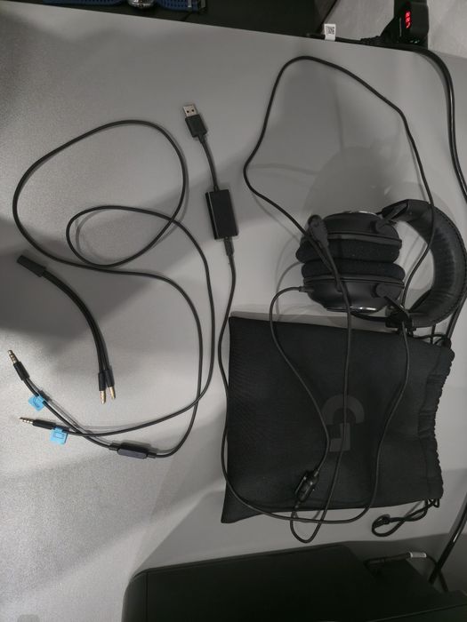 Навушники Logitech G Pro X дротові