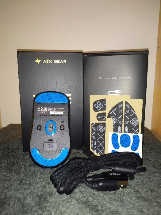ігрова миша VXE R1 Pro Max Black (54g, PAW3395)