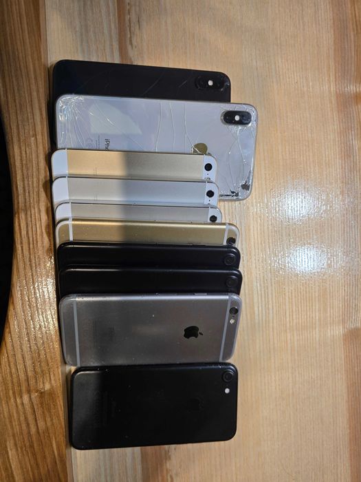 Zestaw smartfonow telefonów iphone 10szt uszkodzone
