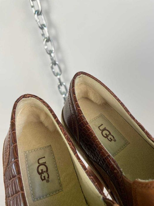 Жіночі шкіряні сліпони , мокасіни , кеди ugg hadria croco slip on