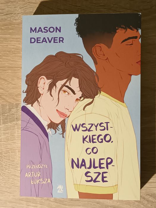 Książka "Wszystkiego, co najlepsze" Mason Deaver.