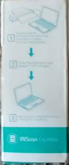 Scanner Portátil IRIS Express 4- novo, 3 anos de garantia
