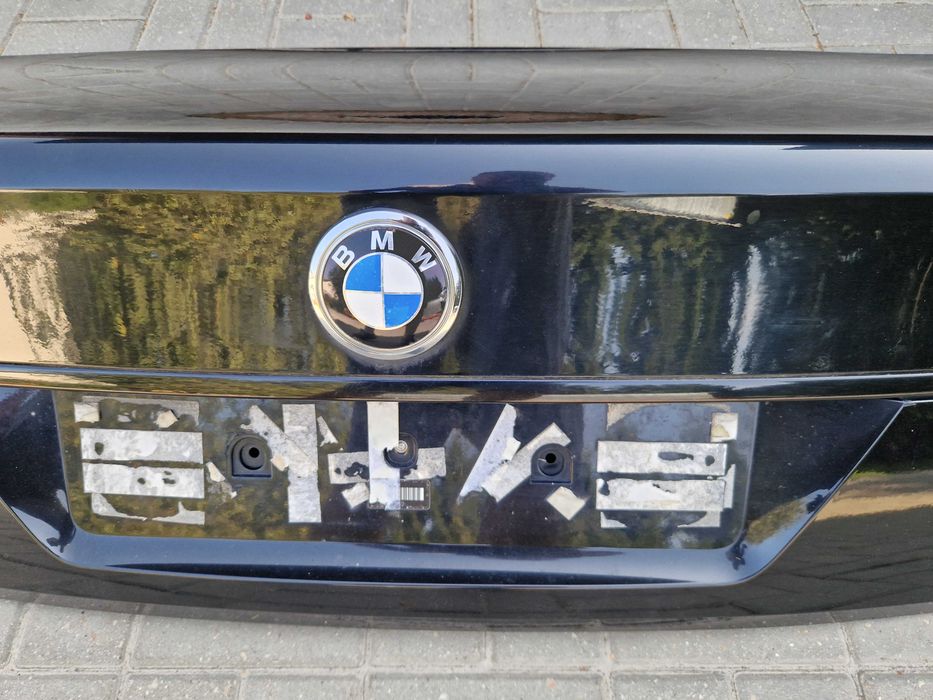 BMW 7 E65 LIFT LCI Klapa Bagażnika Tył Black Sapphire 475/9 Org Lakier