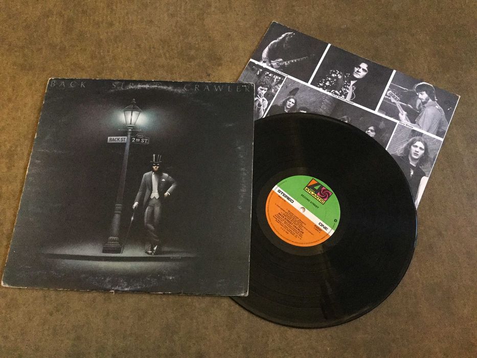 Back Street Crawler ‎– 2nd Street LP UK 1976r. Atlantic winyl ROCK