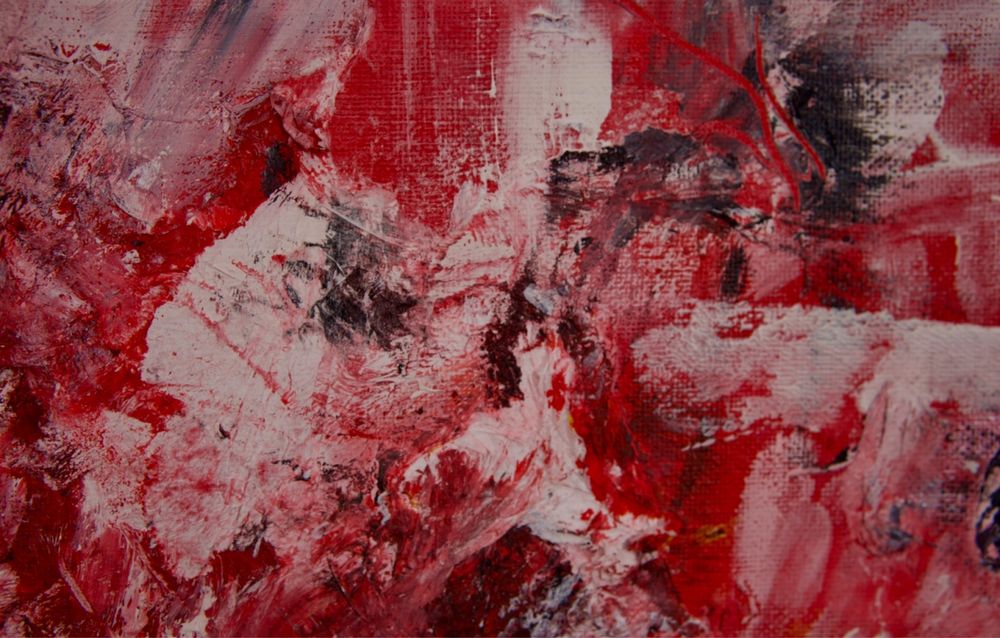 Quadro Vermelho 90x60