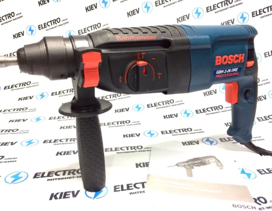 Перфоратор Bosch GBH 2-26 DRE + патрон Немецкое качество Латвия