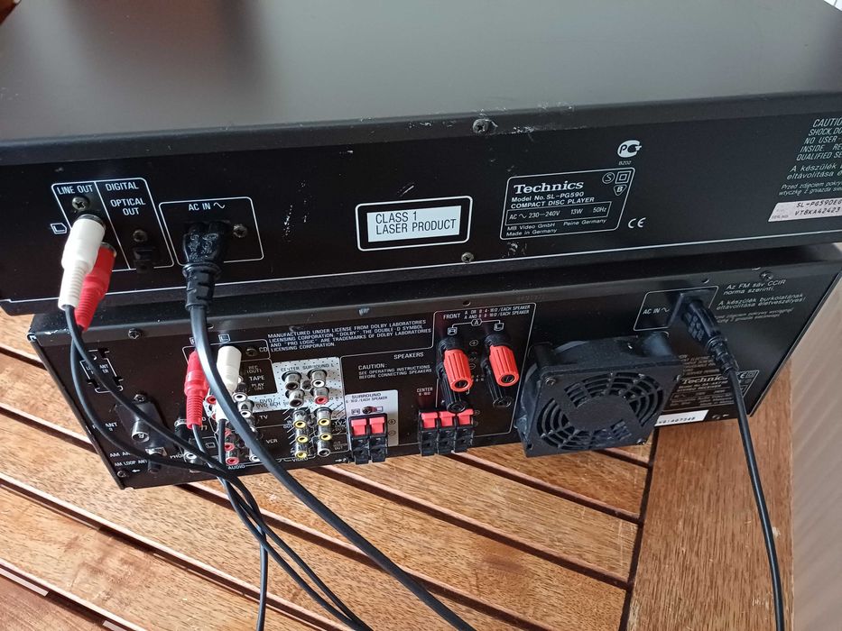 Zestaw Technics SA-AX730 i SL-PG590