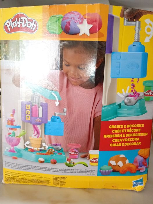 Máquina de brincar gelados plasticina