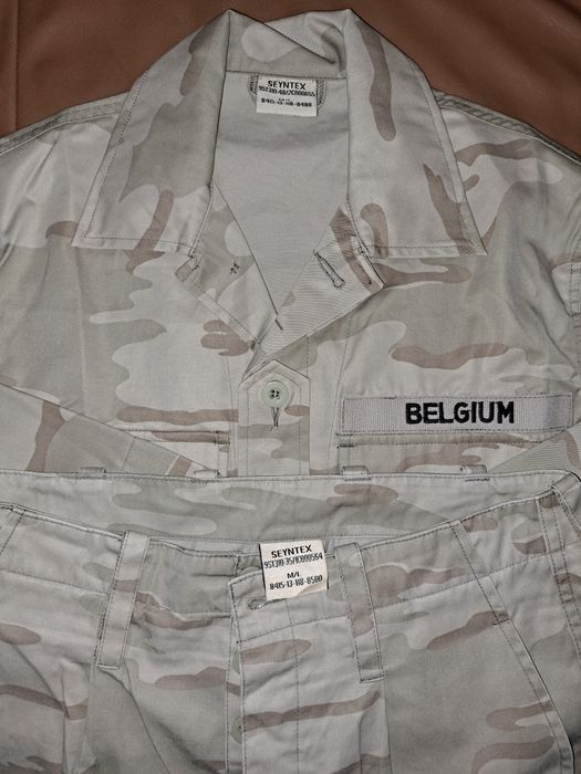 Mundur wojskowy Belgijski.