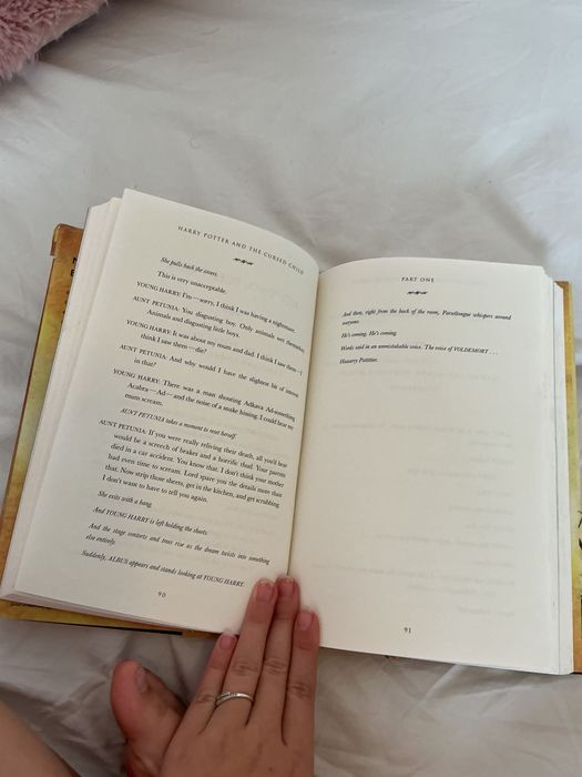 Harry Potter “the cursed child”- parts 1 and 2 - script format- by J. K Rowling- in English