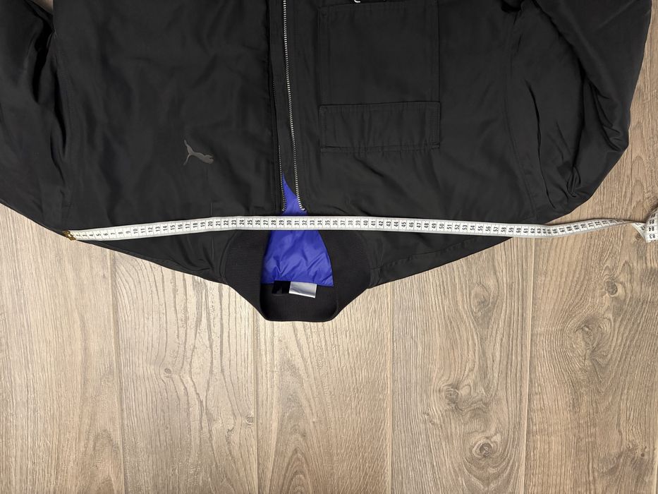 Чорний бомбер puma у розмірі L