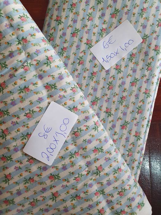 Liquidação total de tecidos