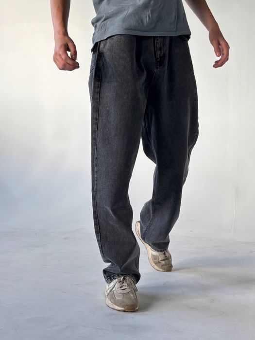 Сірі джинси GRUF baggy (баггі) 32/L унісекс — нові з біркою