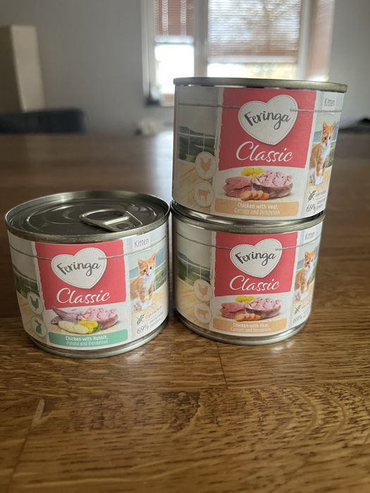 3 x Feringa Classic kitten - karma mokra dla kociąt