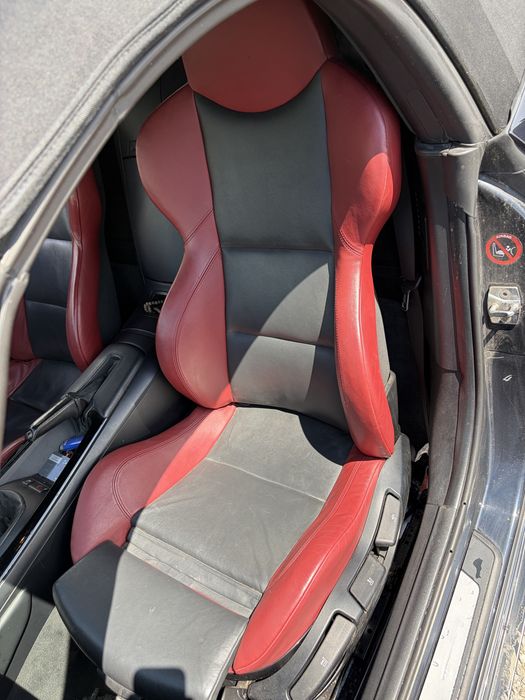 Fotele bmw z4 e85 lift Z4M skora sporty manualne M pakiet boczki grzane