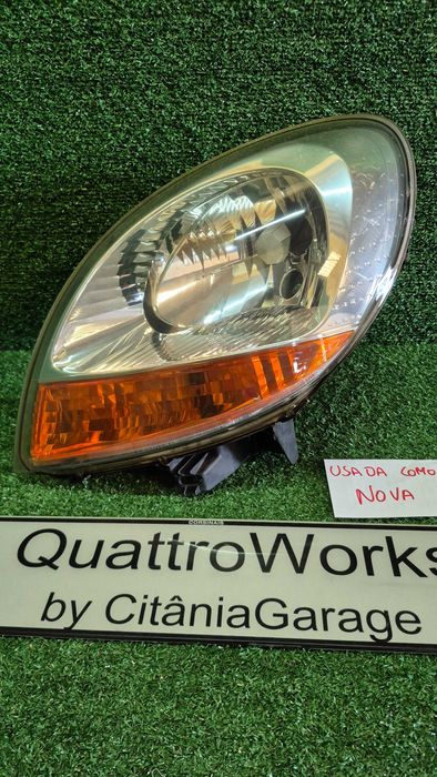 Otica Farol Esquerdo Renault Kangoo I KC FC 1997 a 2008 Valeo Original usada em muito bom estado