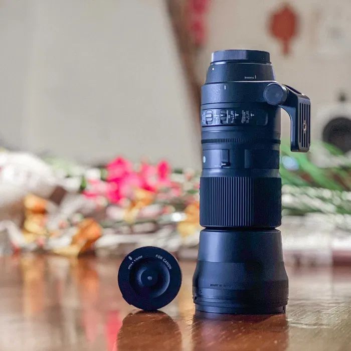 Sigma 150-600 contemporany com dock station