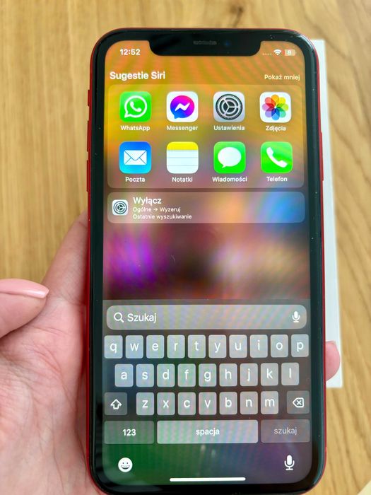 iPhone 11 128 GB (PRODUCT)RED, świetny stan