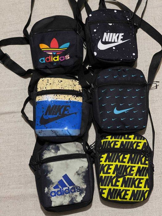Опт 130грн, чоловіча барсетка, месенджер найк,пума, адідас.100+принтів