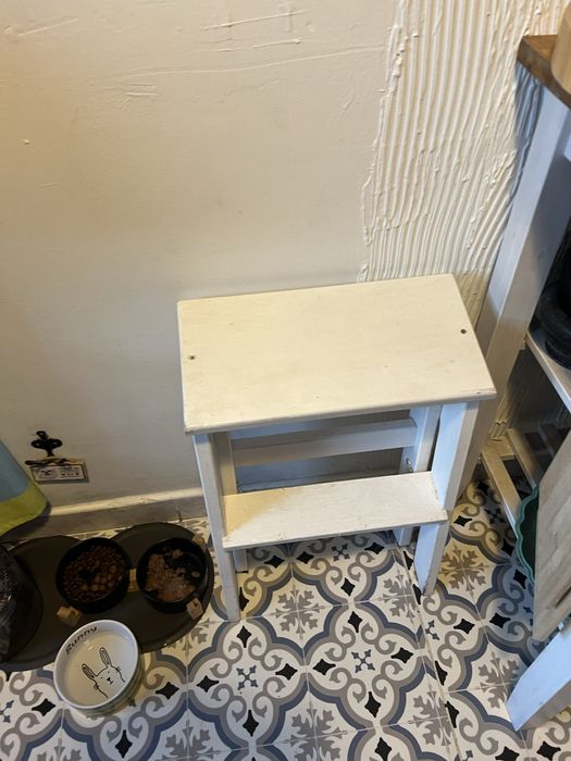 Schodki Ikea białe polecam