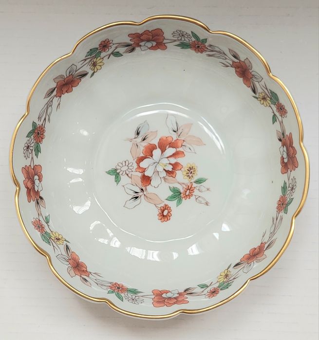 VISTA ALEGRE, Decorative Salad Bowl "Magnolia", BRAND NEW