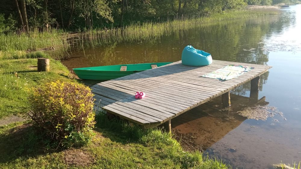 Augustów  Domek letniskowy z własna linią brzegową