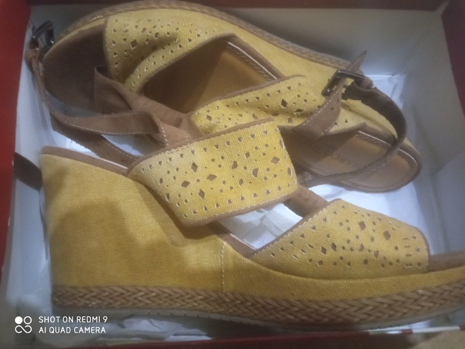 Босоножки женские МARCO TOZZI p.41. ноаые к коробке.