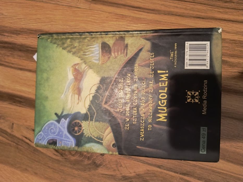 #273 Harry Potter i czara ognia pierwsze wydanie niepoprawione