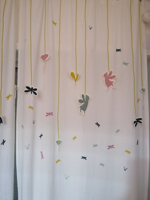 2 Cortinados Vertbaudet