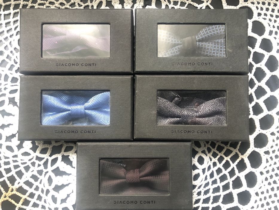 Giacomo Conti Muszka Mucha Poszetka Zestaw 5