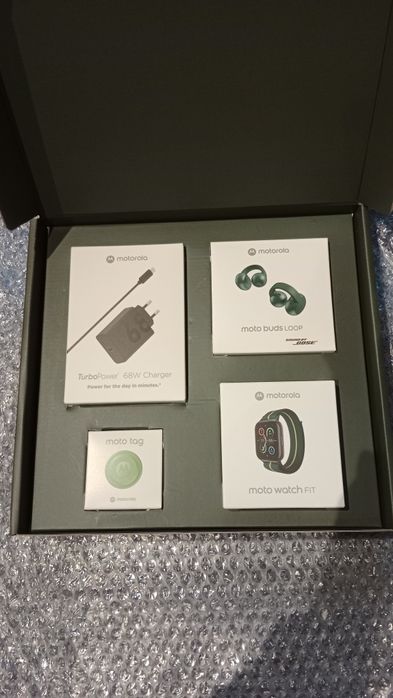 Zestaw prezentowany Motorola