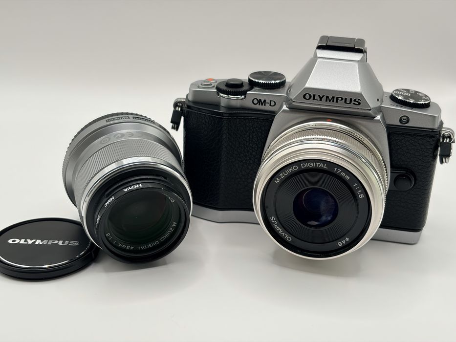 Olympus OM-D E-M5 + 2 obiektywy – super stan