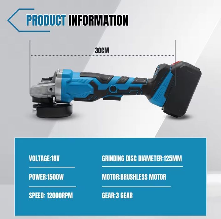 Rebarbadora a bateria ( 2 baterias incluídas)