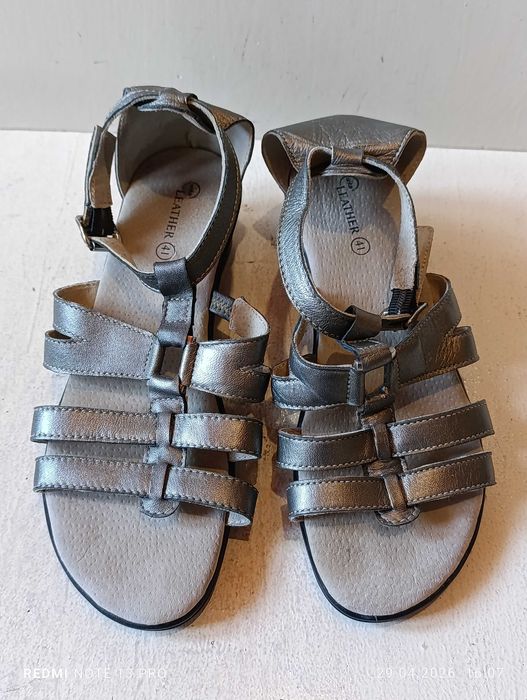 sandały skórzane Units Leather