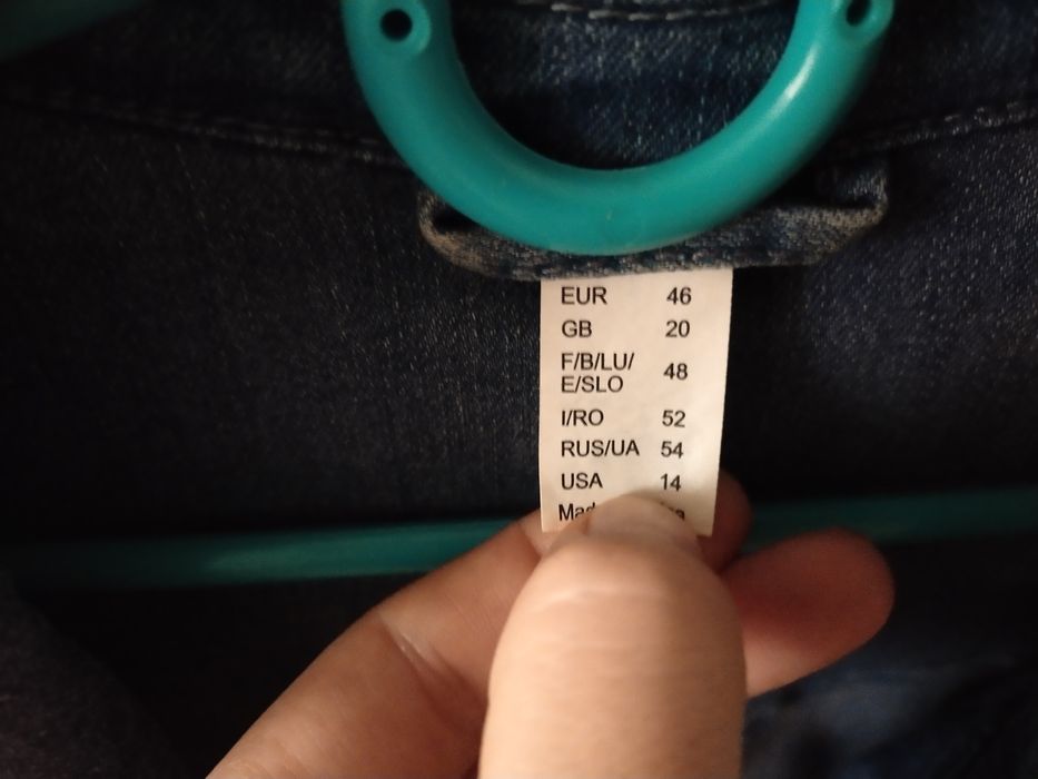 Żakiet damski jeansowy