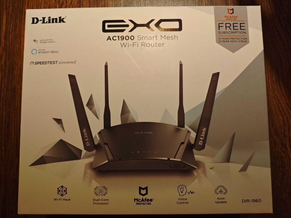 D-link EXO AC1900 DIR-1960 router Smart mesh