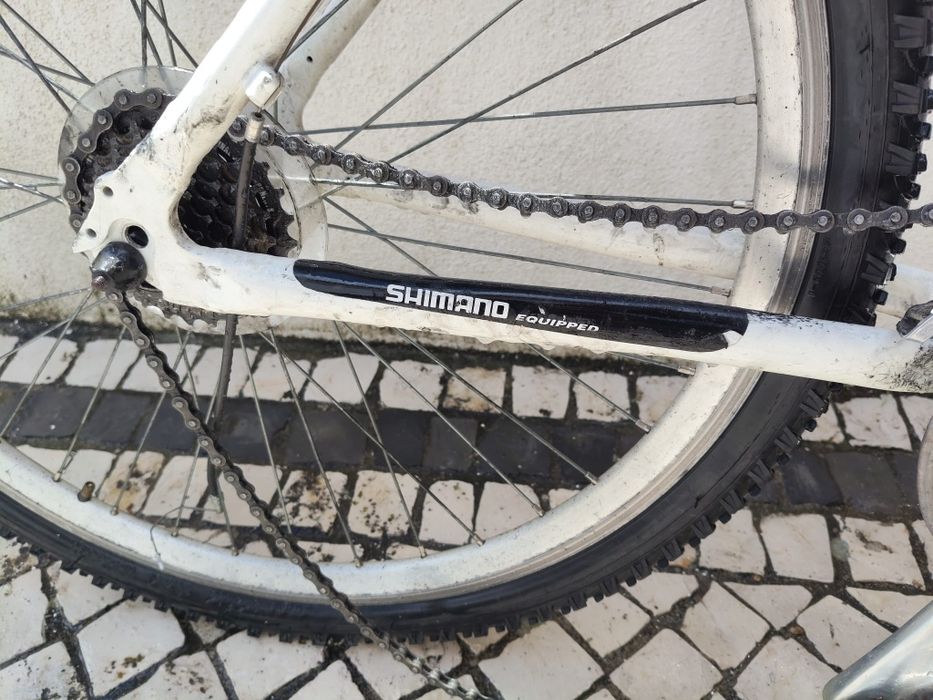 Bicicleta de montanha com 2 jantes extra